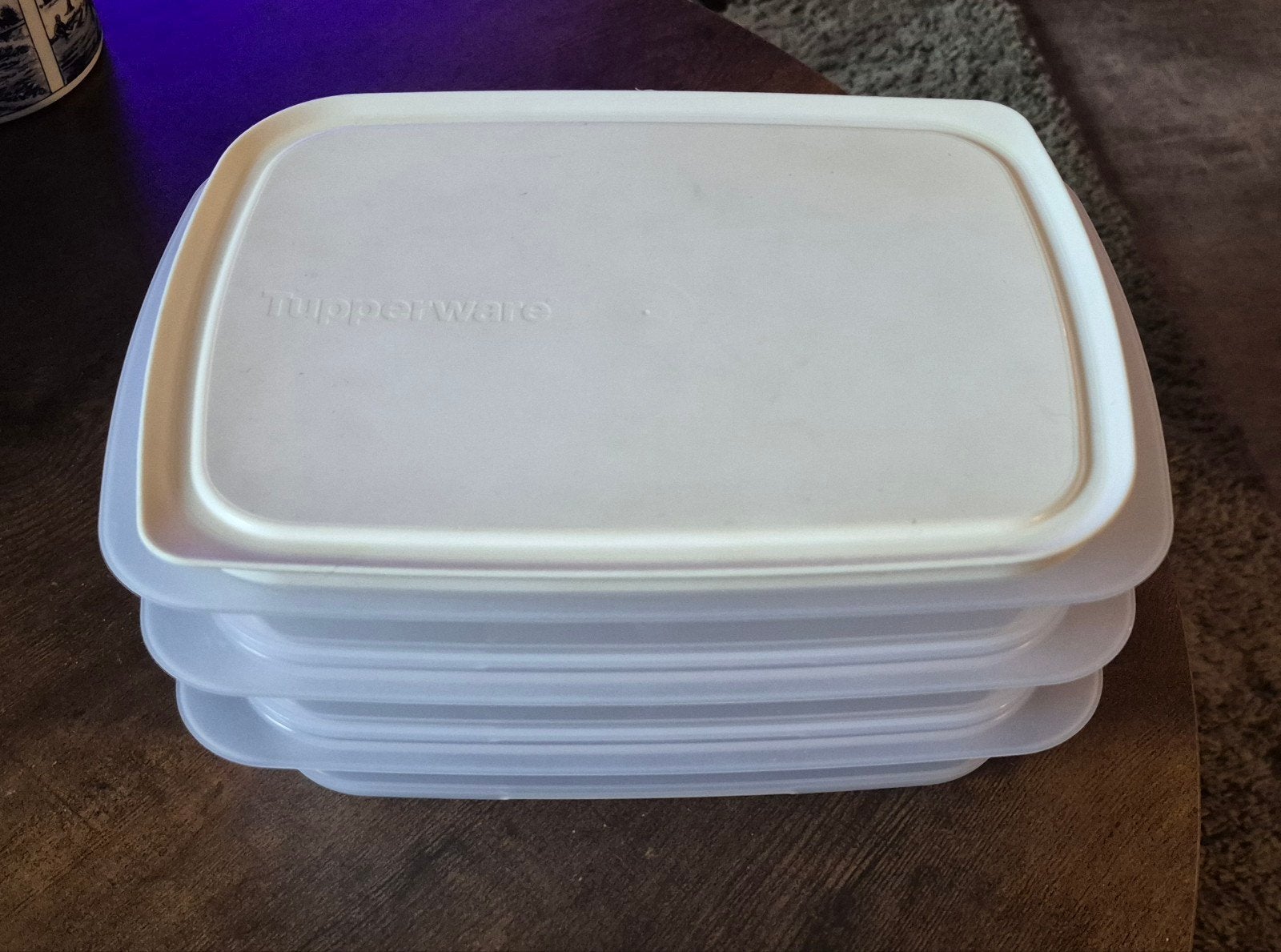 Tupperware vleeswarendoos, Ophalen of Verzenden, Nieuw, Wit, Overige typen