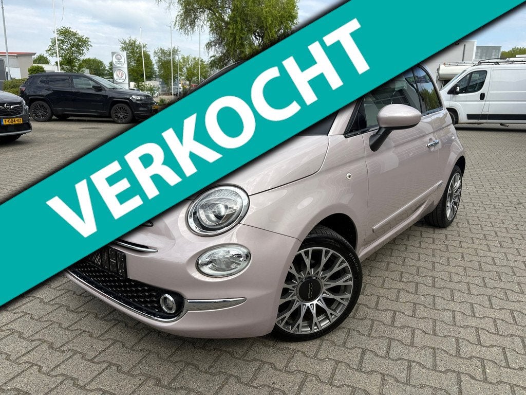 Fiat 500 1.0 Hybrid Star (BOVAG/RIJKLAARPRIJS), Auto's, Voorwielaandrijving, 12 maanden, Gebruikt, Zwart