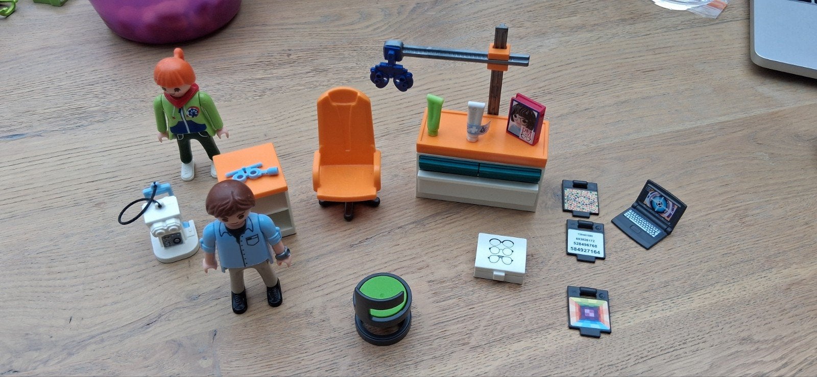 Playmobil 70197 Opticien met oogtest, Complete set, Overige typen, Ophalen of Verzenden, Zo goed als nieuw