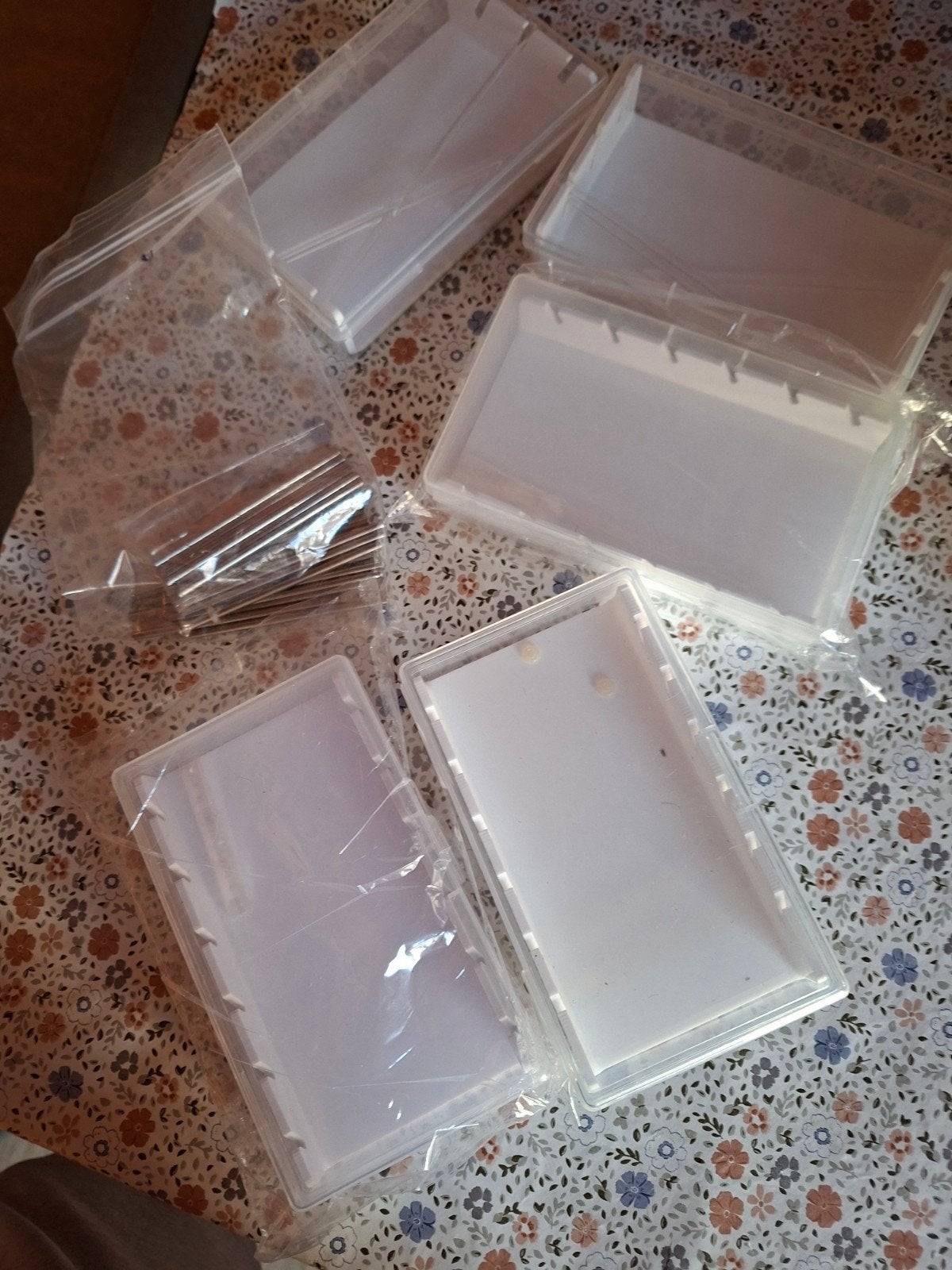 Set van 4 Diamond Painting Opbergdoosjes met Accessoires, Overige thema's, Gereedschap of Toebehoren, Nieuw, Ophalen of Verzenden