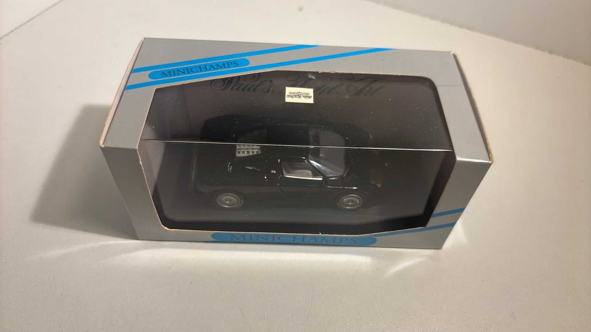 Bugatti eb110 black minichamps 1.43, Auto, Ophalen of Verzenden, MiniChamps, A