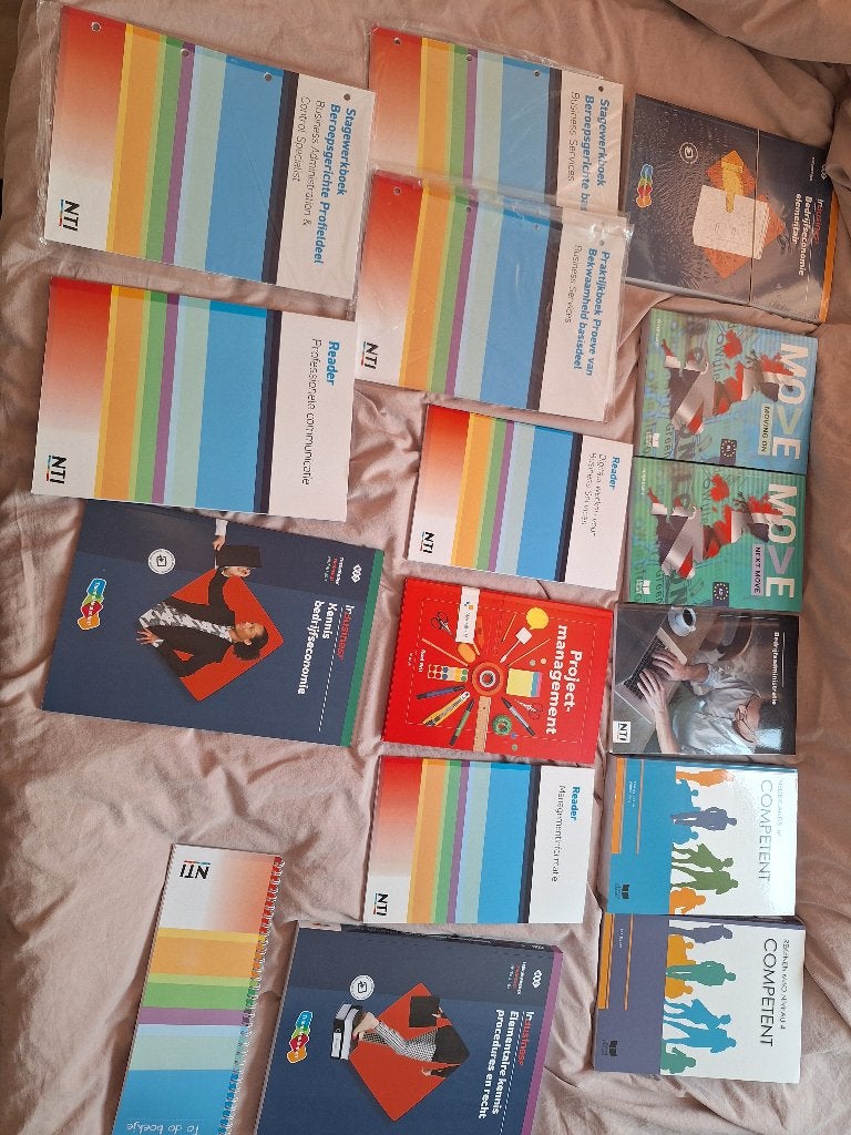 NTI business administration mbo 4, Verzenden, Beta, Zo goed als nieuw, MBO