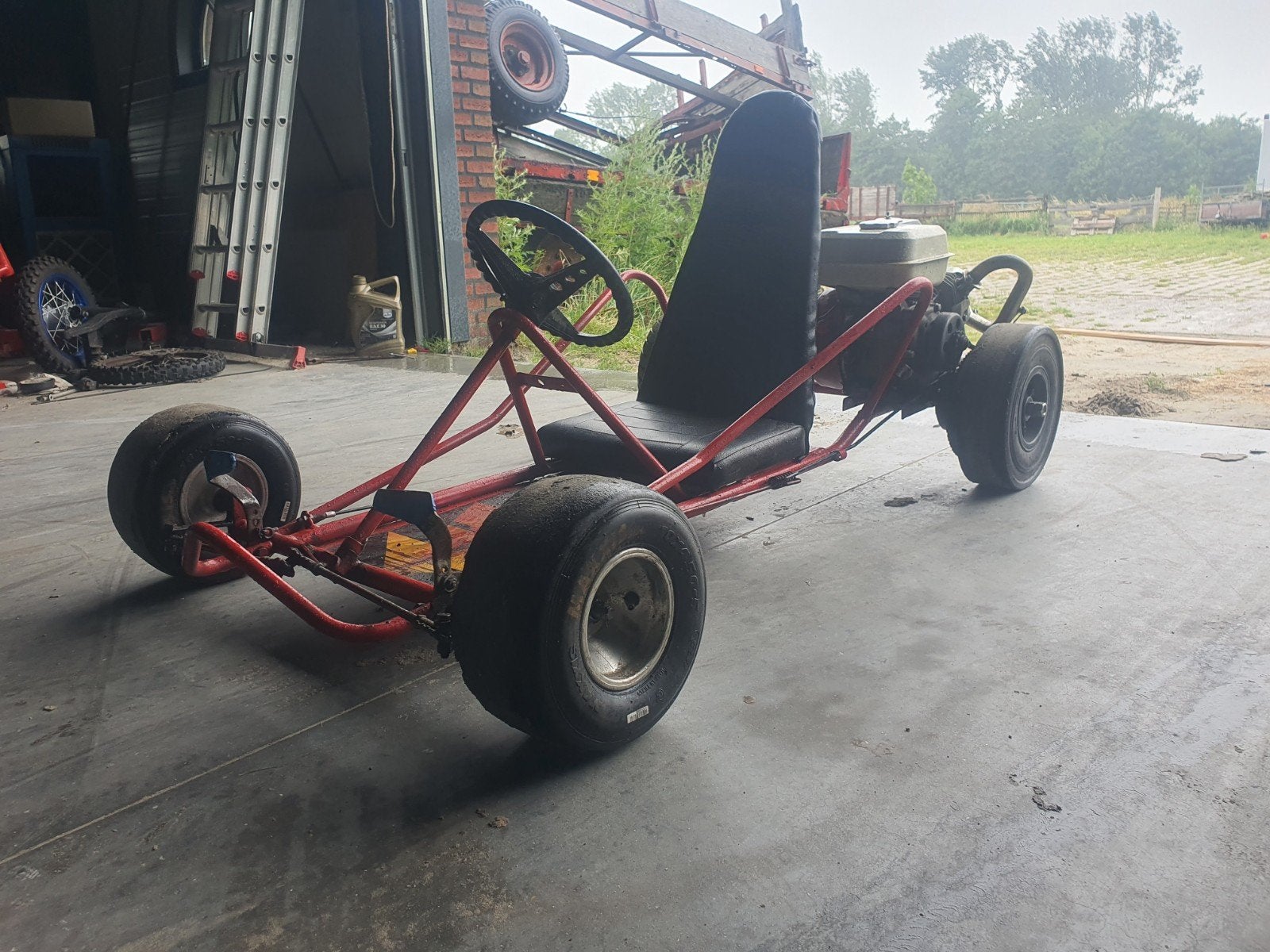200cc 4t manco 405 kart, Ophalen, Zo goed als nieuw, Honda