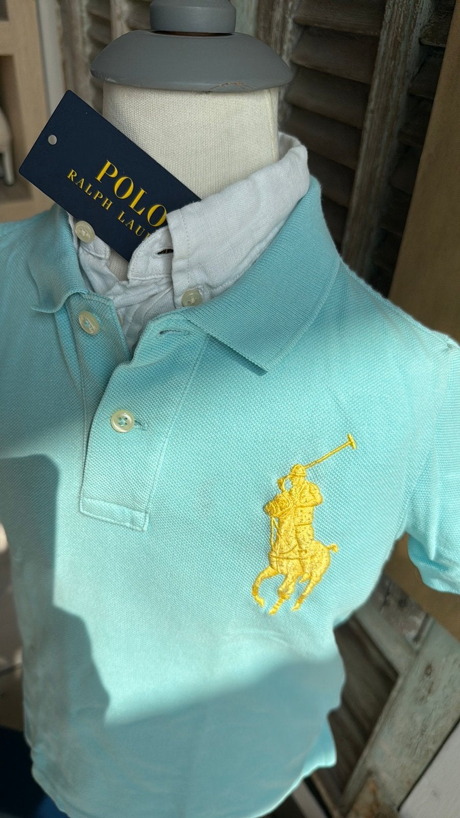 Prachtig Big Pony polo shirt RALPH LAUREN size 5 / maat 110, Ophalen of Verzenden, Zo goed als nieuw, Shirt of Longsleeve, Polo Ralph Lauren