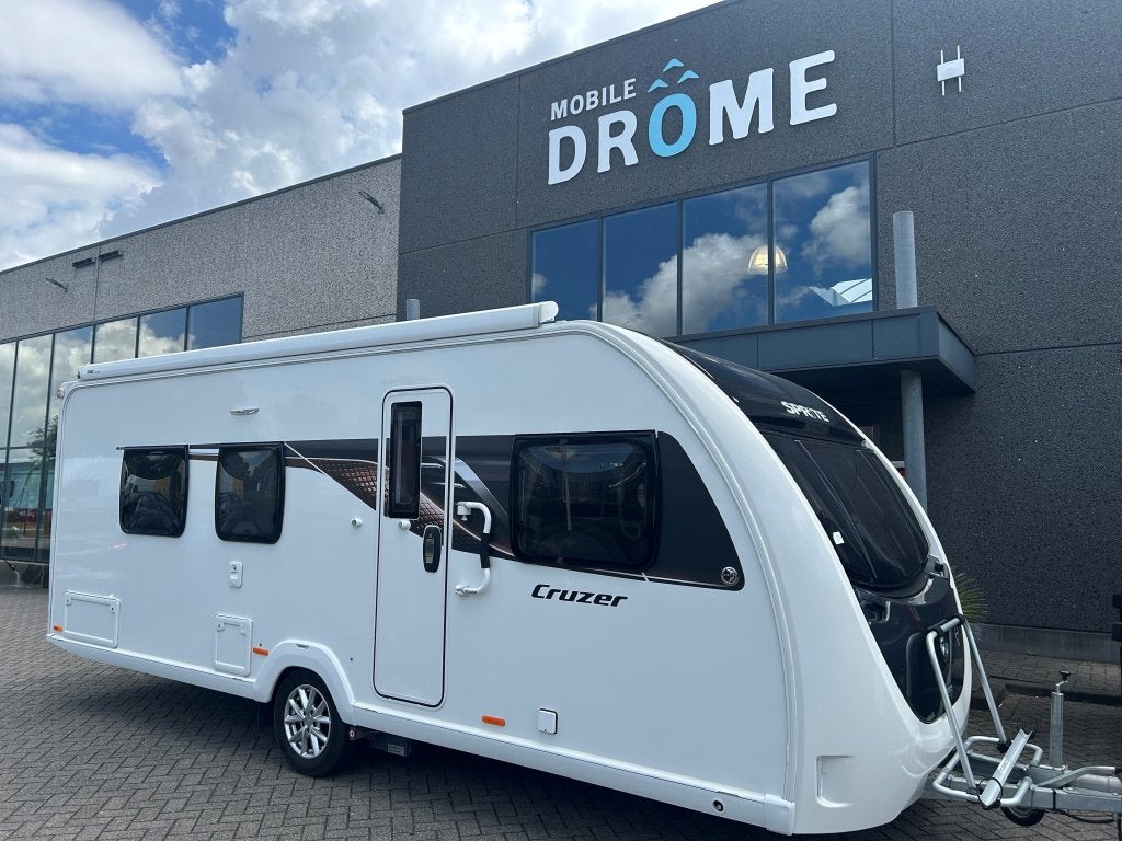 Sprite Cruzer 520 SR FULL OPTIONS, Caravans en Kamperen, Caravans, Standaardzit, Bedrijf, 5 tot 6 meter, Overige typen