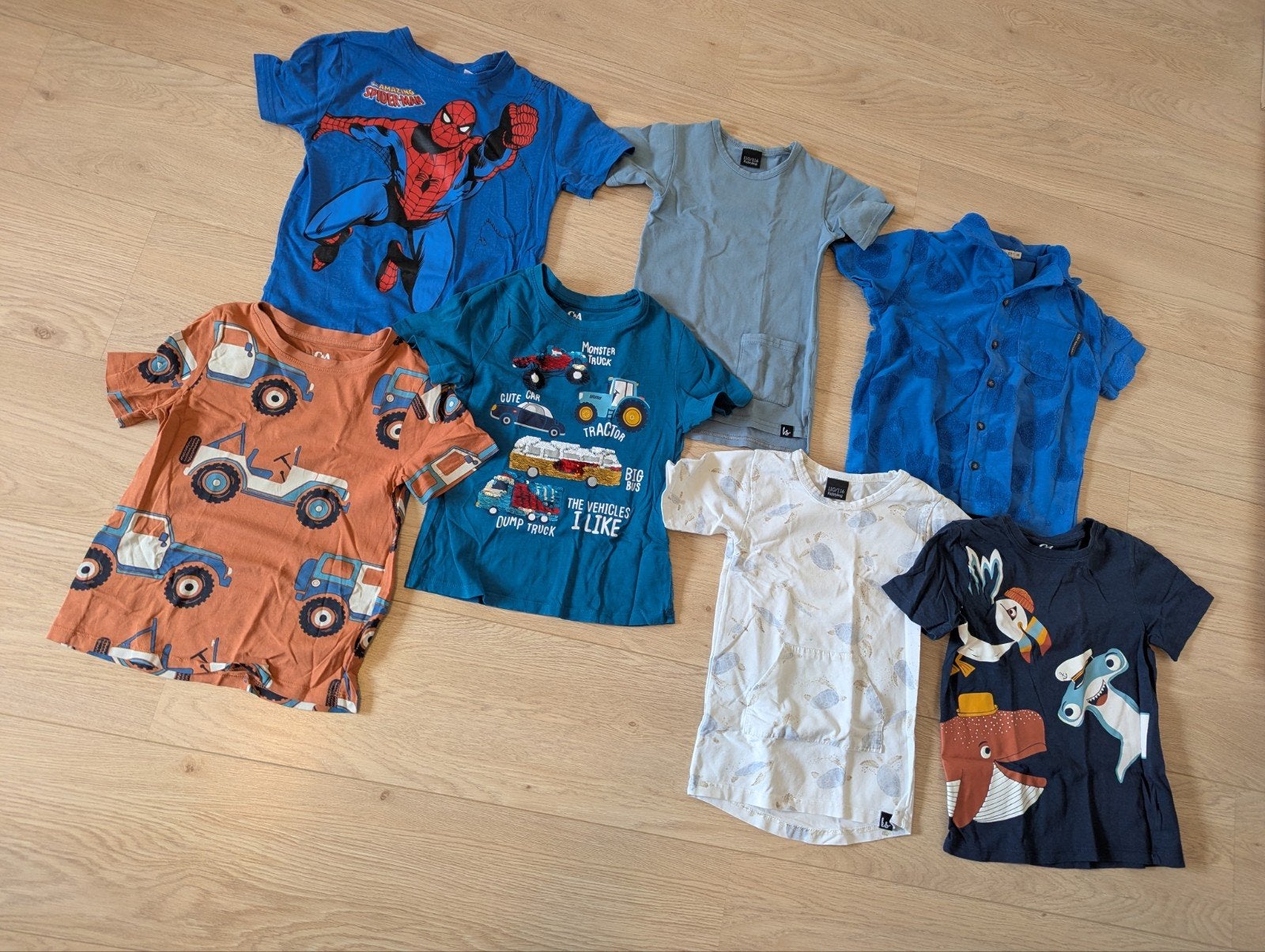 Jongens zomerkleding. T shirts en korte broeken., Ophalen of Verzenden, Jongen
