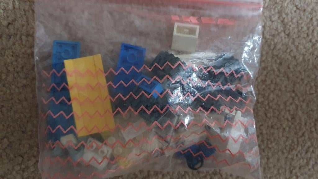LEGO 6524 Sneeuwschuiver, Ophalen of Verzenden, Gebruikt, Losse stenen, Lego
