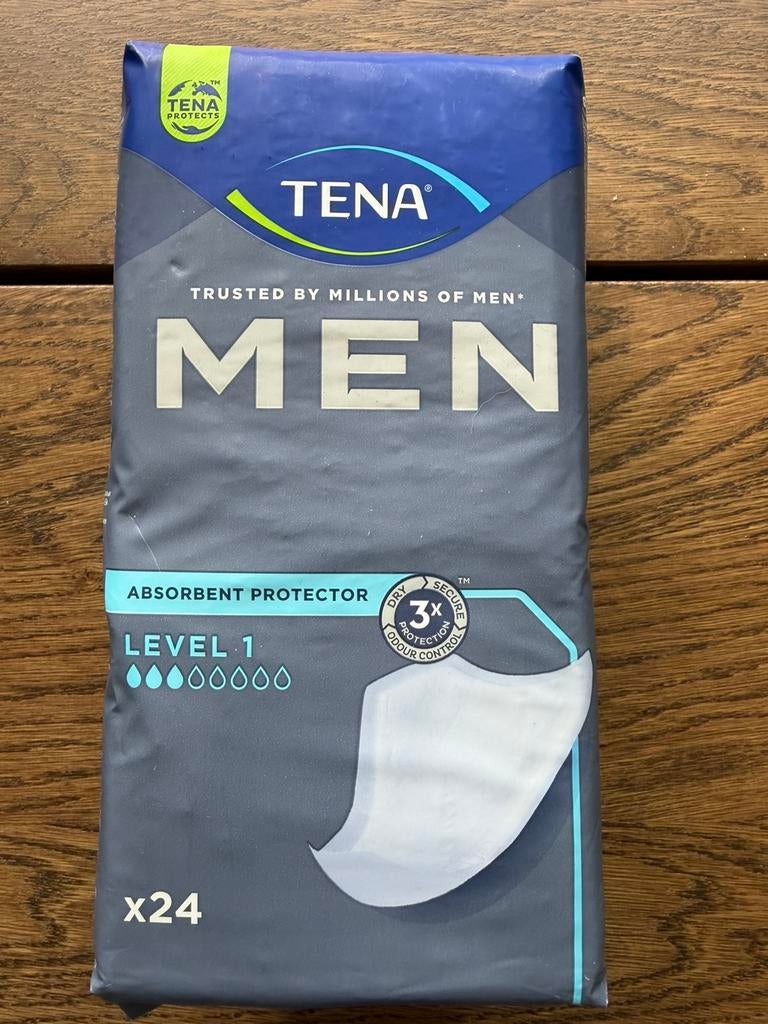 Tena Men, Ophalen, Nieuw