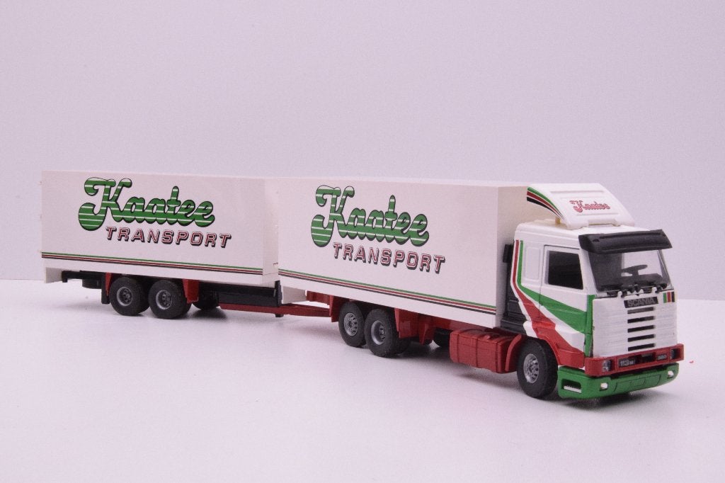 Scania 143 Streamline  ''  Katee - Uithoorn  ' Tekno, Ophalen of Verzenden, Zo goed als nieuw, Bus of Vrachtwagen, Tekno