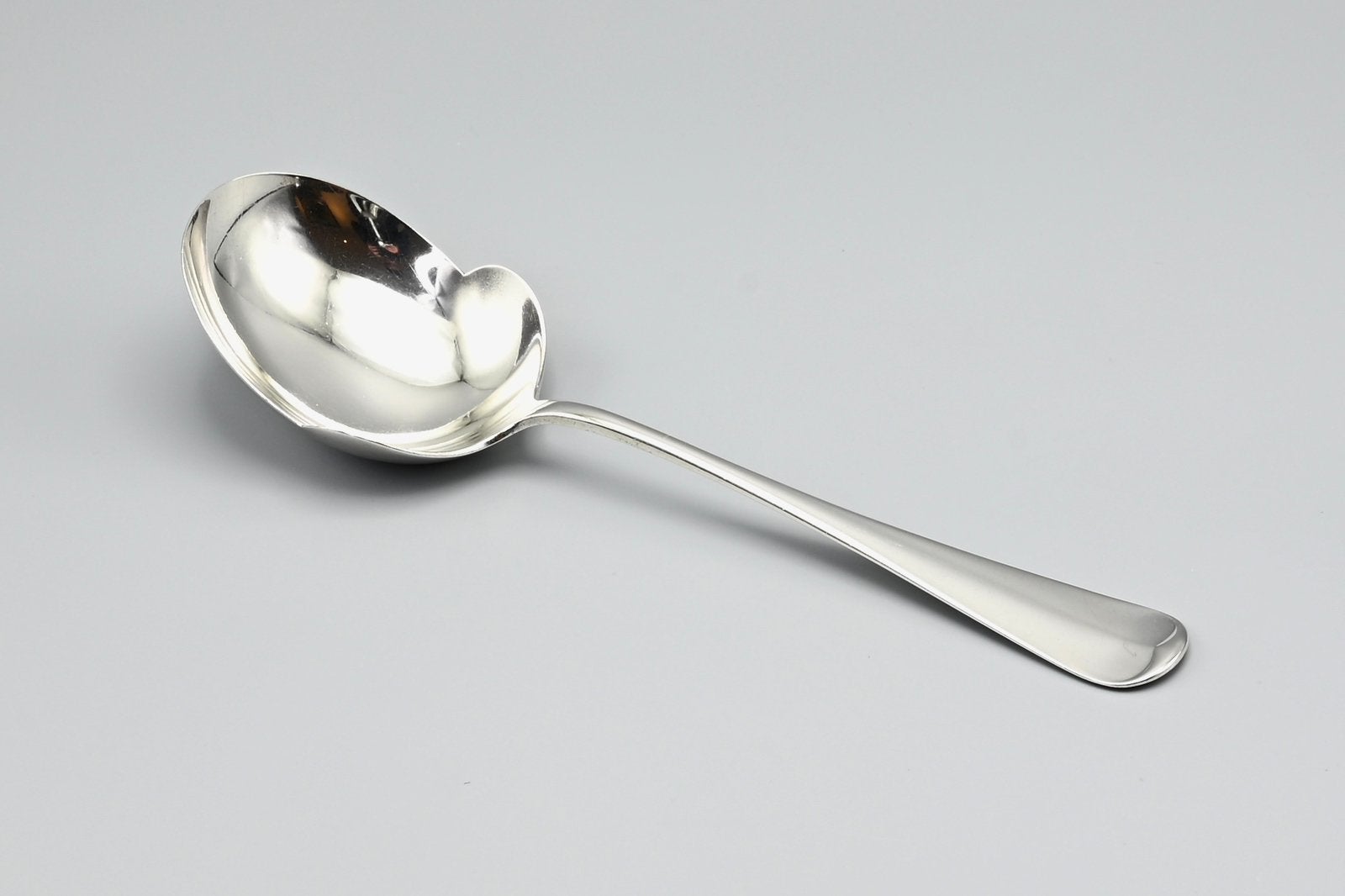 Zilveren aardappellepel, Haags Lofje, 1940, Antiek en Kunst, Ophalen of Verzenden