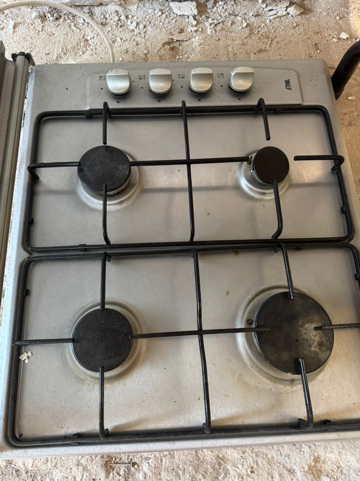Gasfornuis, Ophalen, Gebruikt, 4 kookzones, Gas