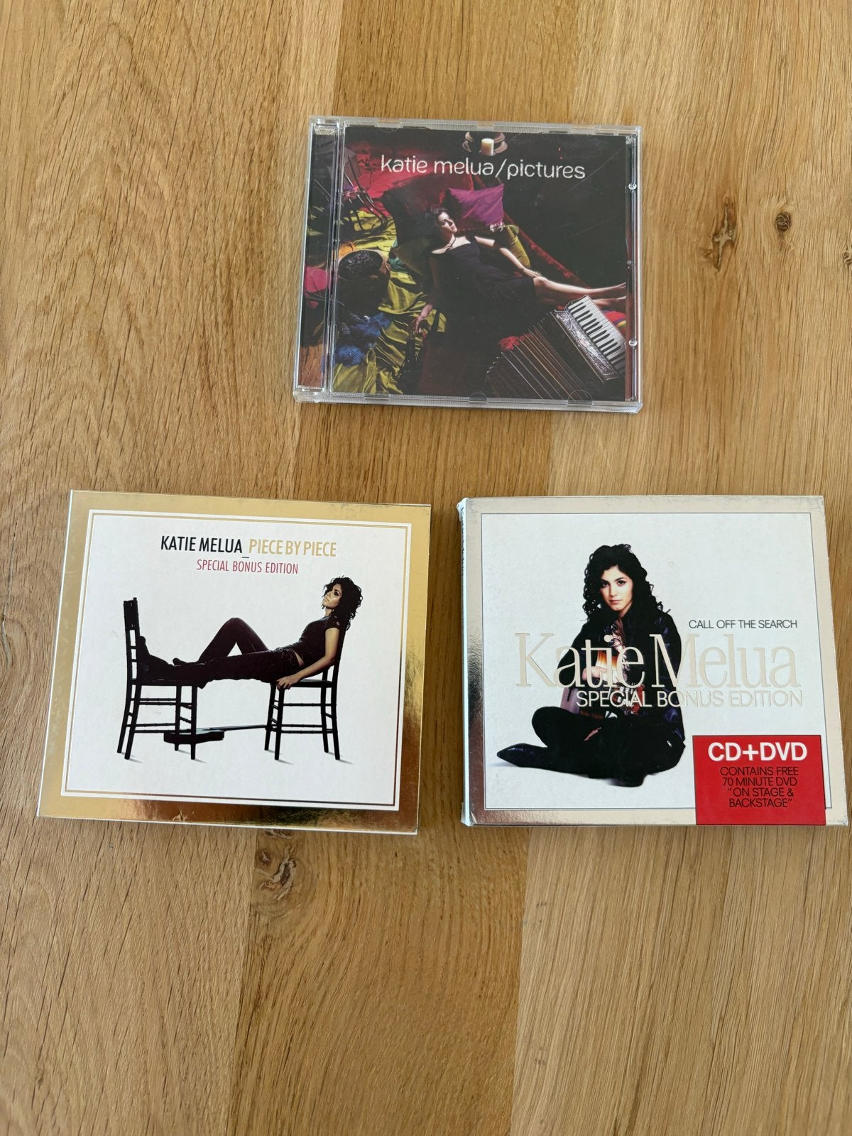 Katie Melua CD's: Call Off The Search, Piece By Piece, Pictu, Ophalen of Verzenden, Singer-songwriter, Album, Gebruikt