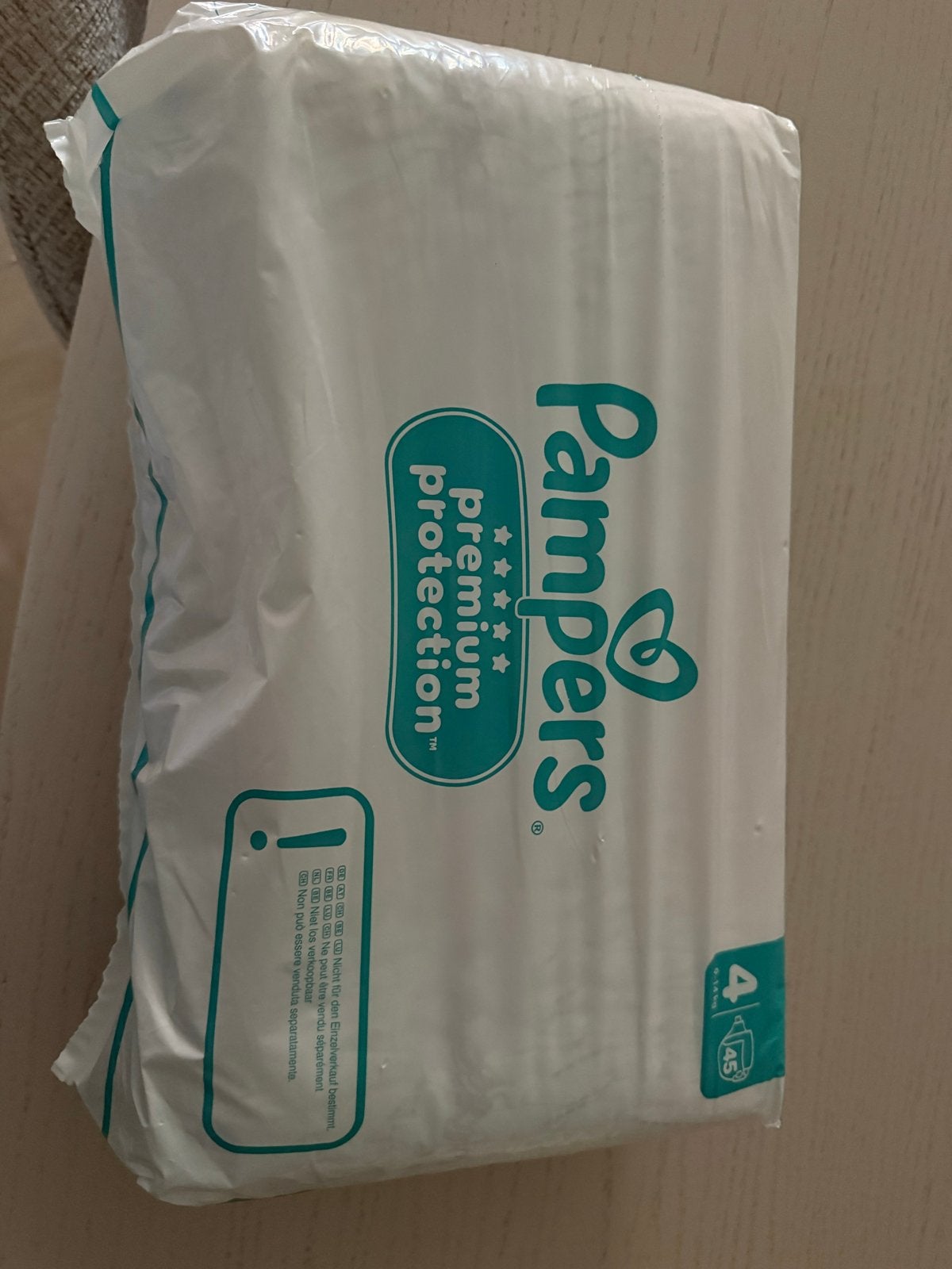 Pampers Premium Protection Luiers Maat 4 (45 stuks), Ophalen, Nieuw