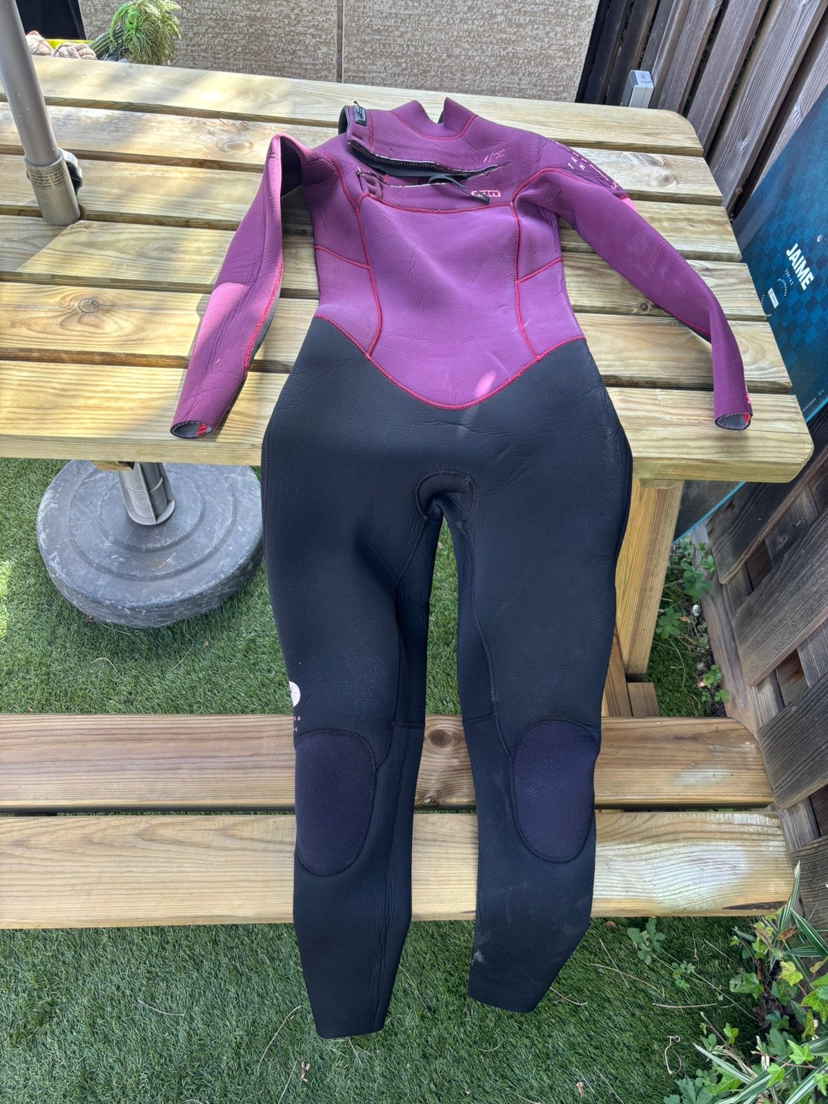ION dames wetsuit 5.4 mm maat S, Twintip, Overige typen, Ophalen of Verzenden, Zo goed als nieuw