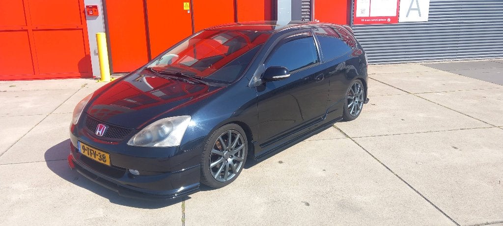 Honda 2004 Zwart, Auto's, Voorwielaandrijving, Zwart, 4 cilinders, 1396 cc