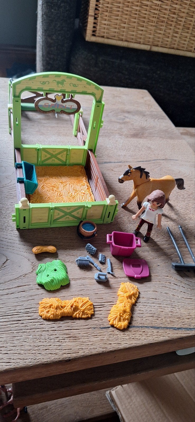 playmobil spirit en lucky 9478, Ophalen, Zo goed als nieuw