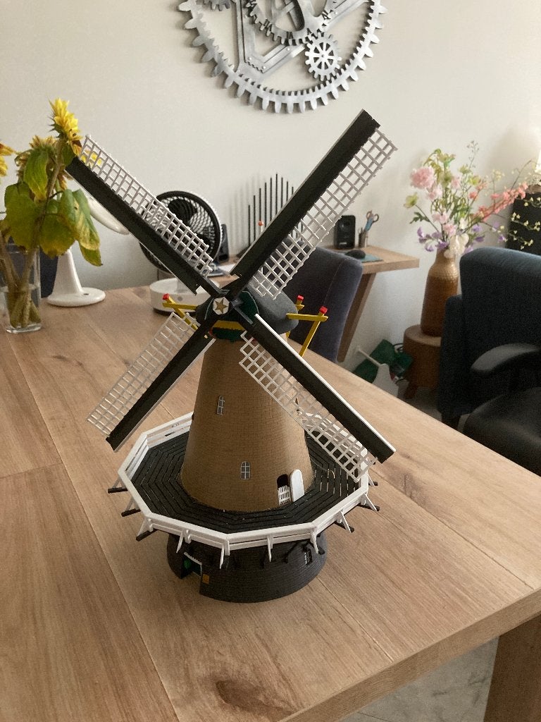 model molen, Ophalen, Nieuw, 1:35 tot 1:50