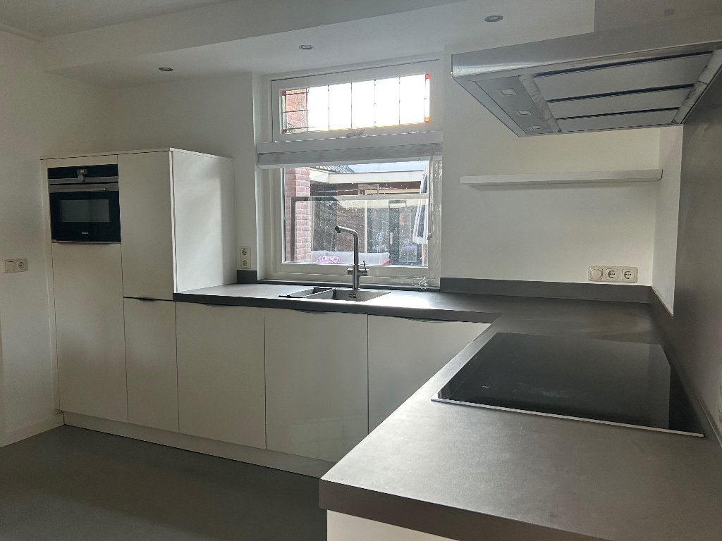 Keuken met Siemens StudioLine (za 15 aug ophalen), Ophalen, Gebruikt, Wit, Dubbelwandige keuken