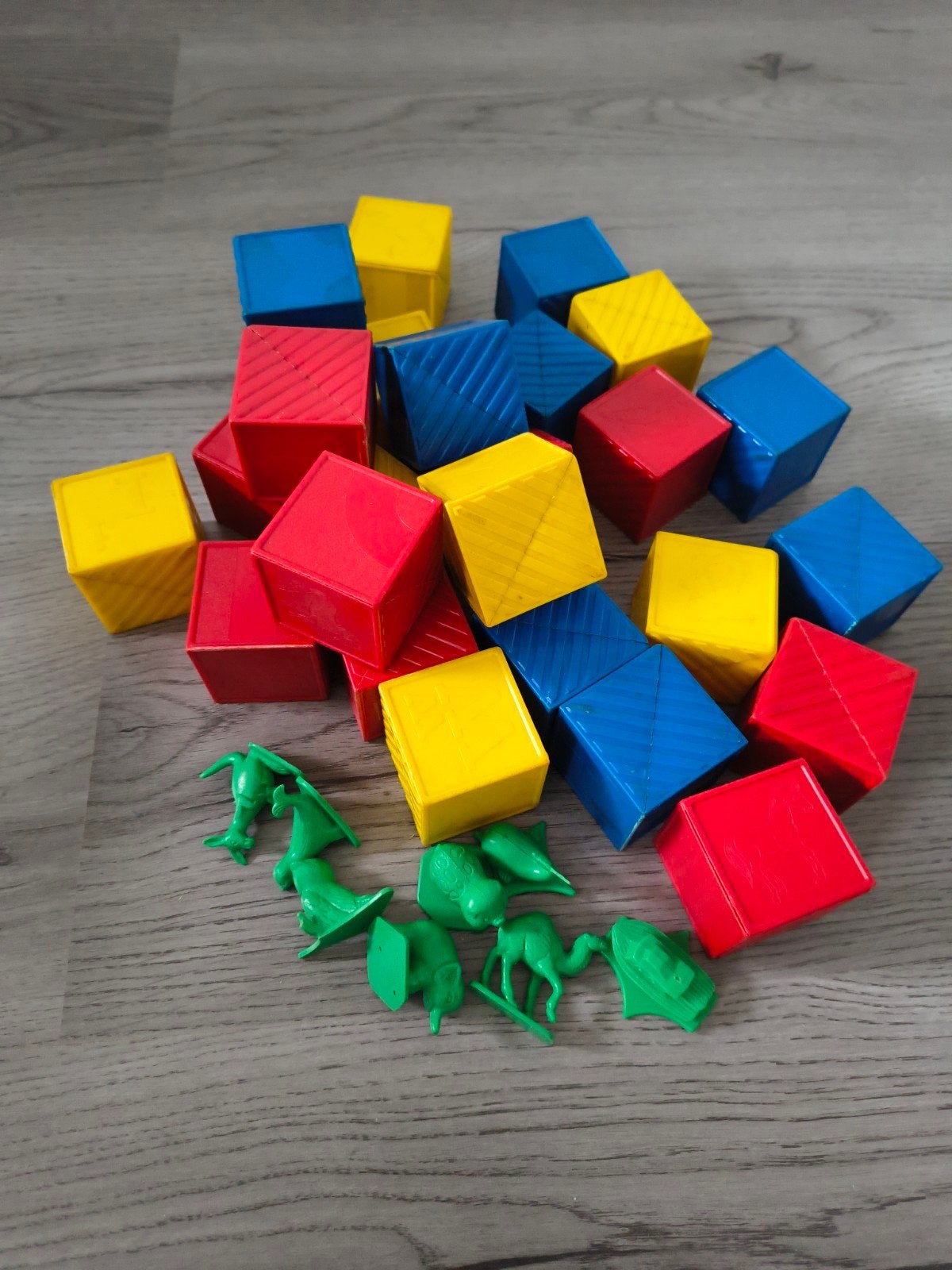 Vintage Tupperware speelgoed blokken, Ophalen of Verzenden, Gebruikt, Jongen of Meisje