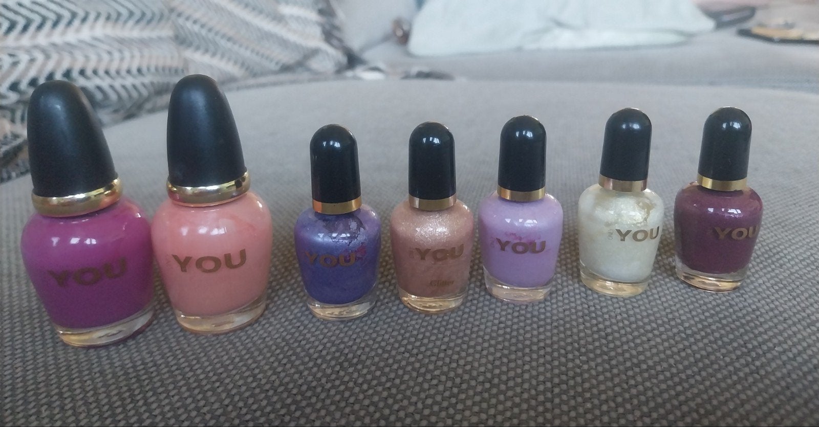7x nagellak van You ICI PARIS, Ophalen of Verzenden, Zo goed als nieuw, Overige kleuren, Handen en Nagels