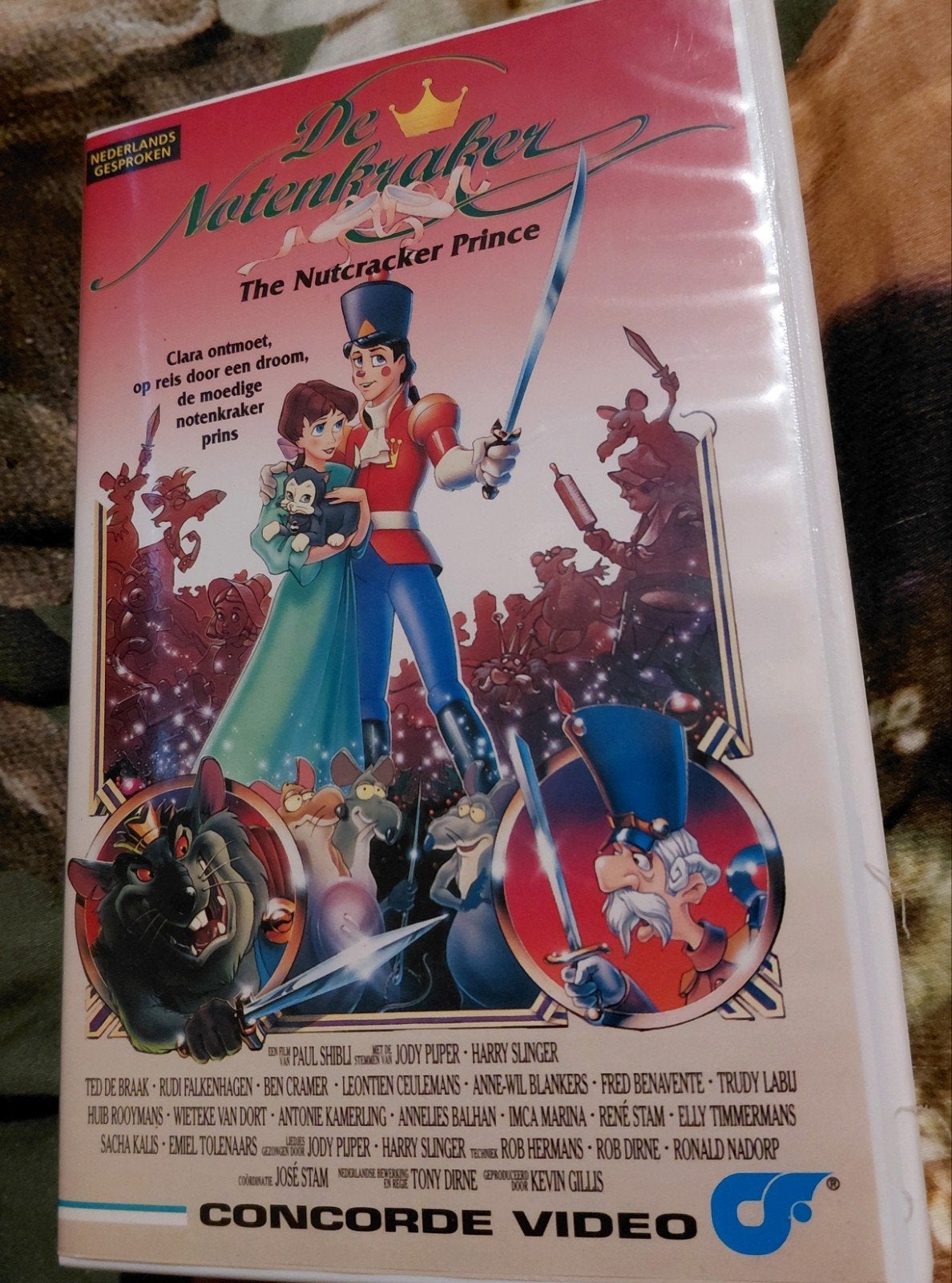 De Notenkraker Prince VHS - Nederlands Gesproken, Cd's en Dvd's, VHS | Kinderen en Jeugd, Gebruikt, Tekenfilm, Alle leeftijden