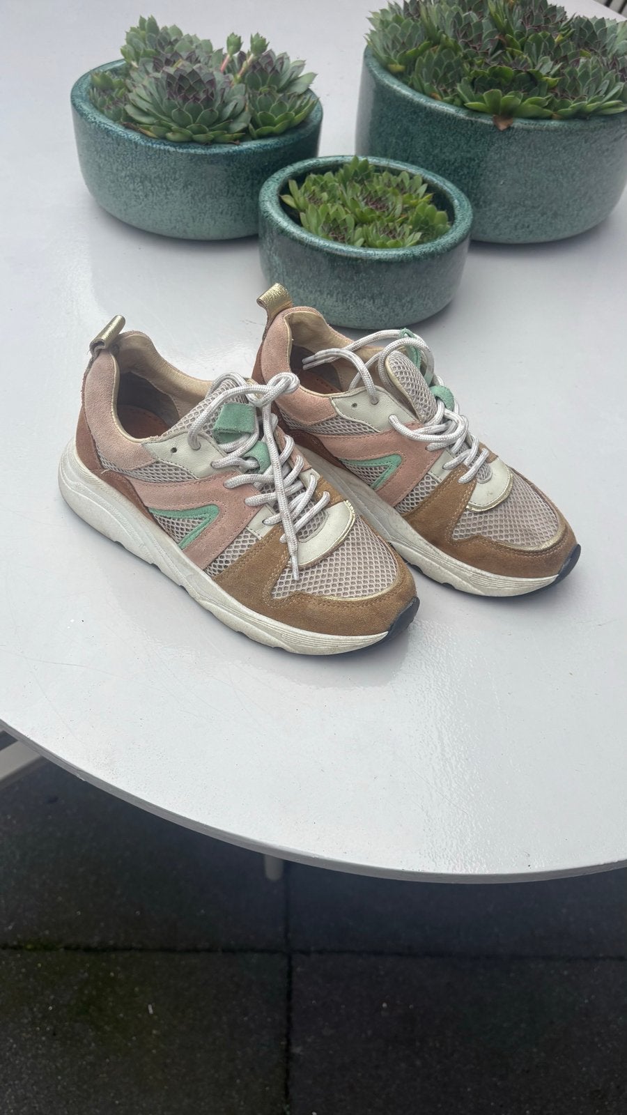 Marla dames sneakers maat 36, Ophalen, Zo goed als nieuw, Bruin, Sneakers of Gympen