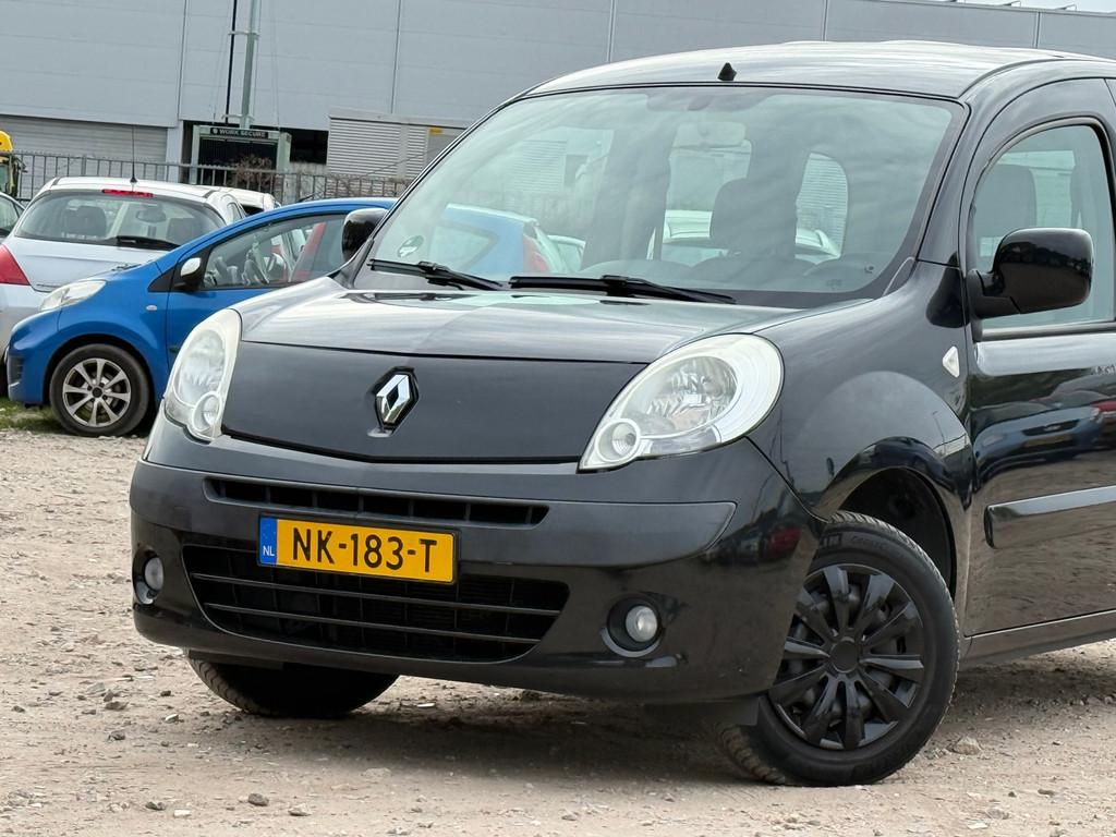 Renault Kangoo Family 1.6-16V Expression/ SCHUIFDEUREN/ CRUI, Gebruikt, 4 cilinders, Zwart, Bedrijf