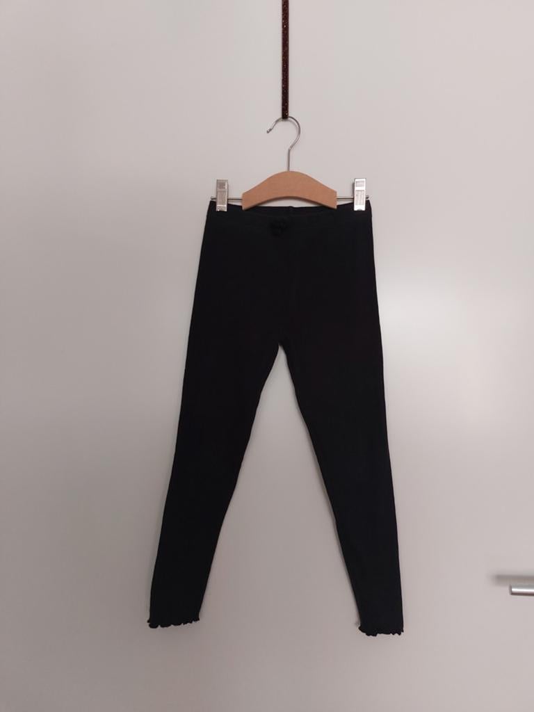 Dopodopo zwarte legging maat 122 z.g.a.n., Broek, Meisje, Ophalen of Verzenden, Zo goed als nieuw