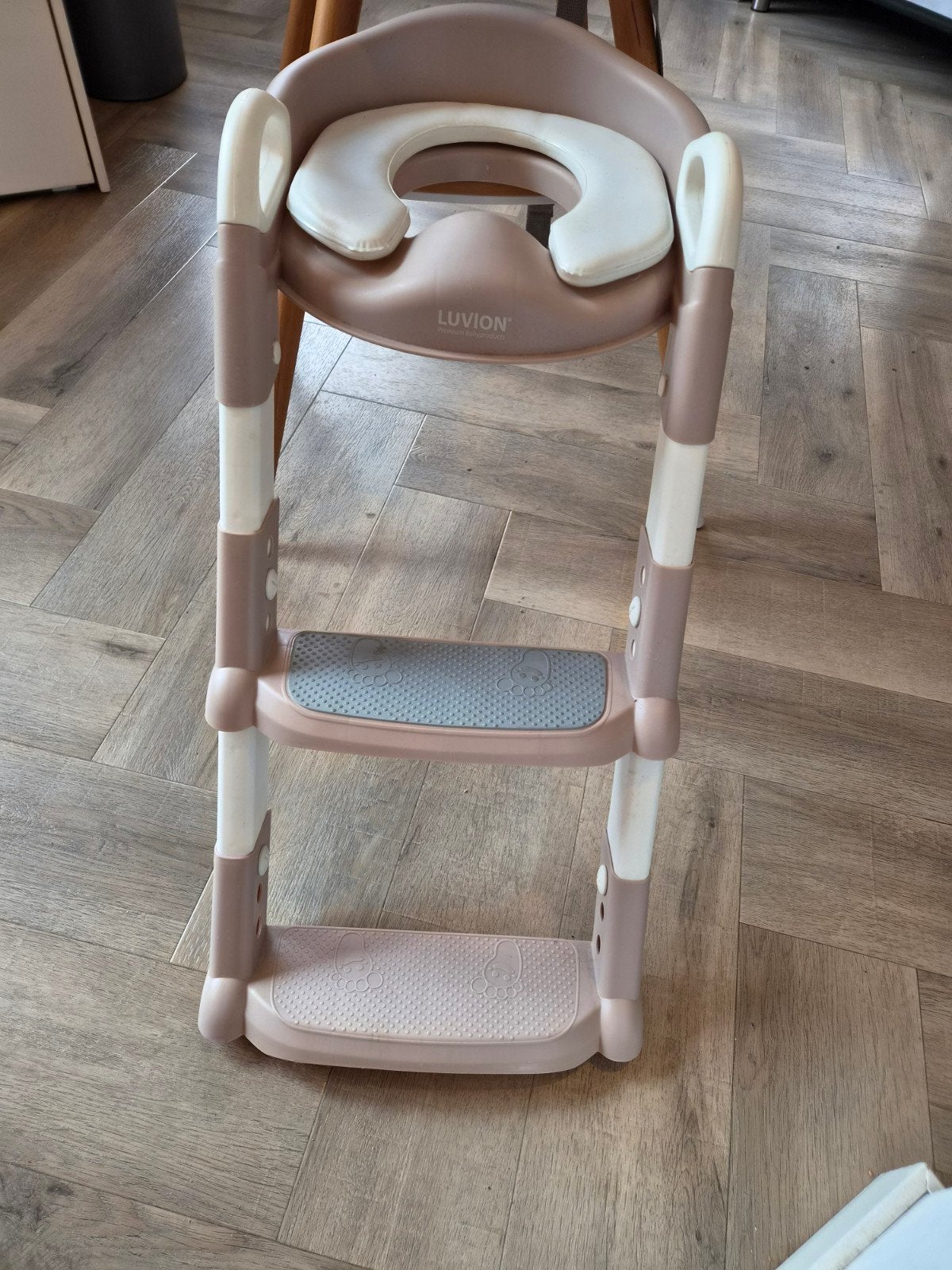 toiletverkleiner en opstapje voor peuters, Kinderen en Baby's, Ophalen of Verzenden, Zo goed als nieuw