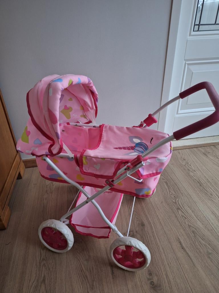 Prachtige poppenwagen ALS NIEUW, Ophalen of Verzenden, Zo goed als nieuw, Babypop