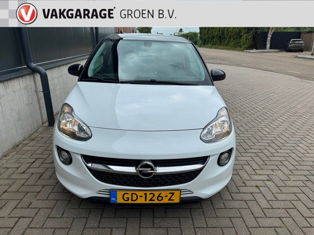 Opel ADAM 1.0 Turbo Jam / airco / cruise / 2-tone / l.m. vel, Auto's, Opel, Voorwielaandrijving, 1041 kg, 4 stoelen, Wit