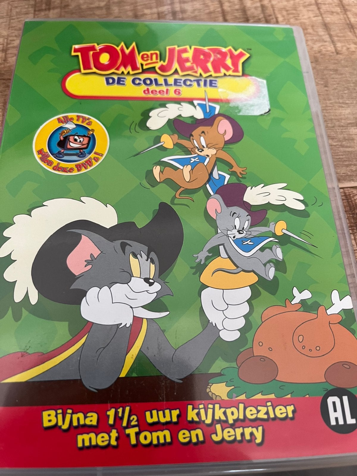 Tom en jerry, Europees, Tekenfilm, Alle leeftijden, Inclusief doosje