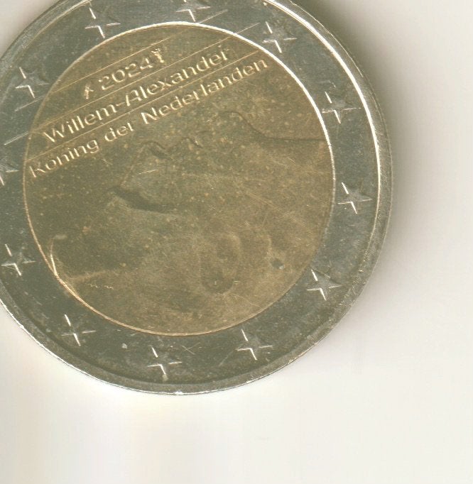 2 euro 2024 nederland, Postzegels en Munten, Munten | Europa | Euromunten, Verzenden, Overige landen, 2 euro