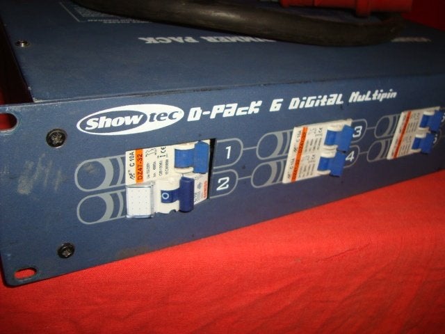 Gebruikt: Showtec D-Pak,6 Digitale Multipin Dimmer, 20230226, Overige typen, Ophalen of Verzenden, Mteurope@outlook.com, SHOWTEC