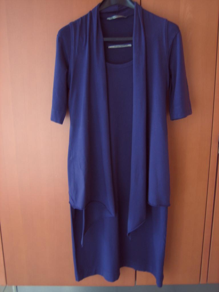 Prachtig paars mouwloos hes of combi KEMPERMAN, L snazzeys, Kleding | Dames, Jurken, Verzenden, Paars, Maat 42/44 (L), Cora Kemperman