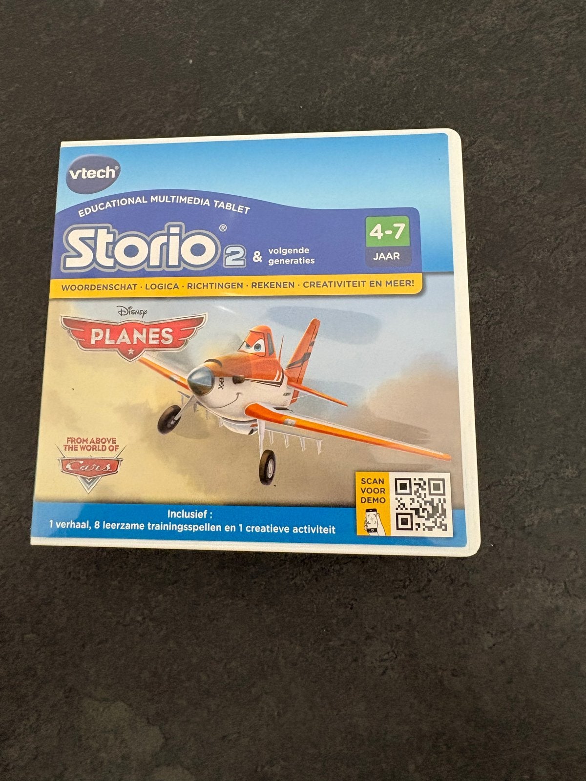 VTech Storio 2 Disney Planes Educatieve Tablet Game, Kinderen en Baby's, Speelgoed | Vtech, Ophalen of Verzenden, Zo goed als nieuw