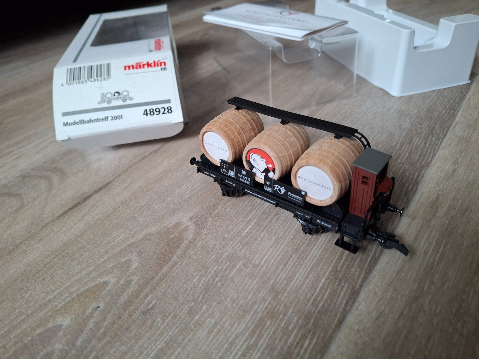 Marklïn HO 48928 wijnwagon DB, Wisselstroom, Wagon, Ophalen of Verzenden, Zo goed als nieuw