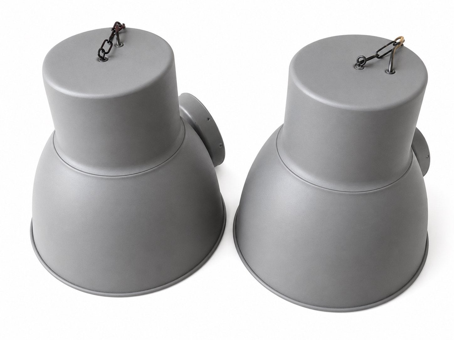 Set van 2 Industriële Hektar Hanglampen van Ikea, Ophalen, Overige materialen, Industrieel, modern, robuust, E27 (groot)