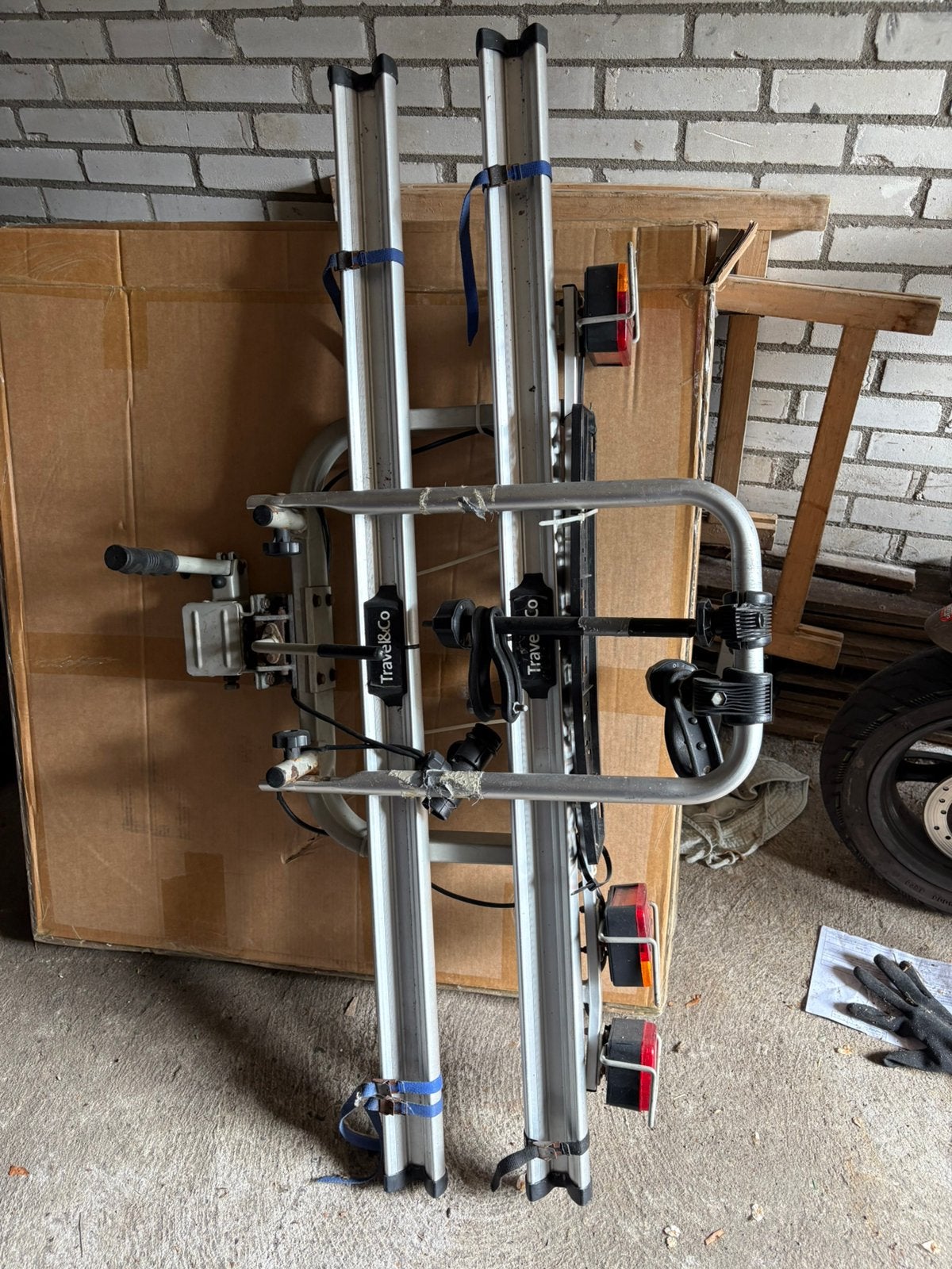 Fietsendrager,fietsen drager , fietsen rek ., Auto diversen, Fietsendragers, Ophalen of Verzenden, 2 fietsen, Gebruikt, Trekhaakdrager