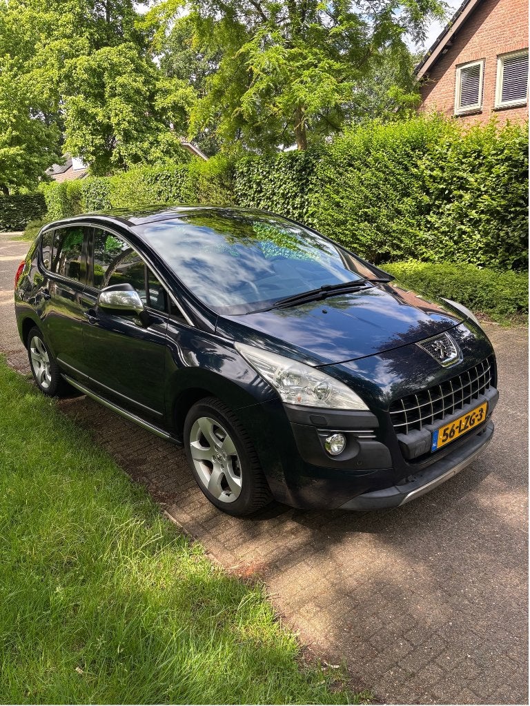 Peugeot 3008 1.6 THP automaat 2010 Blauw, Auto's, Zwart, Blauw, Particulier, 1455 kg