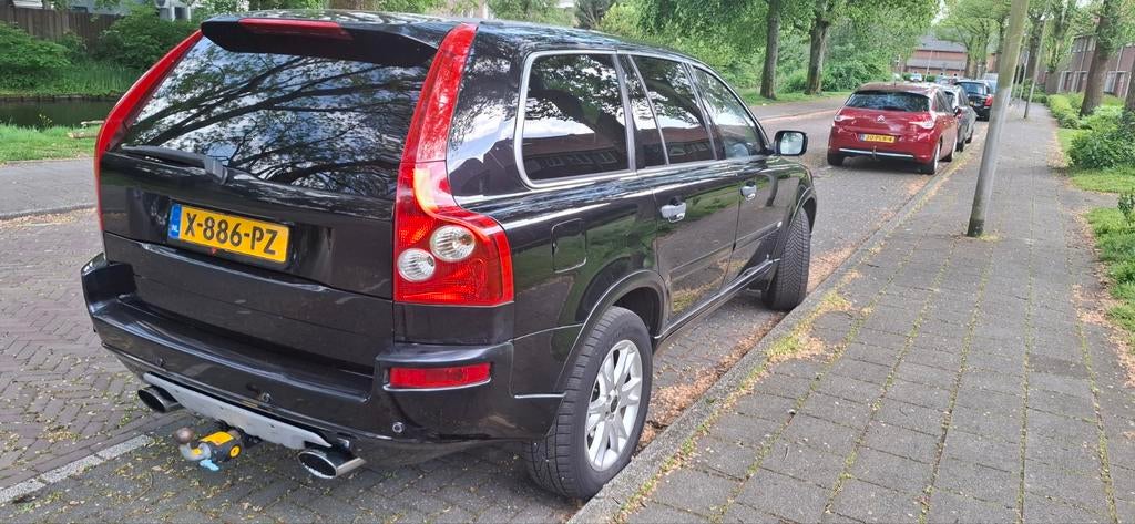 Volvo XC90 2.5 T Geartronic 2004 Zwart, Zwart, Leder, 5 stoelen, XC90