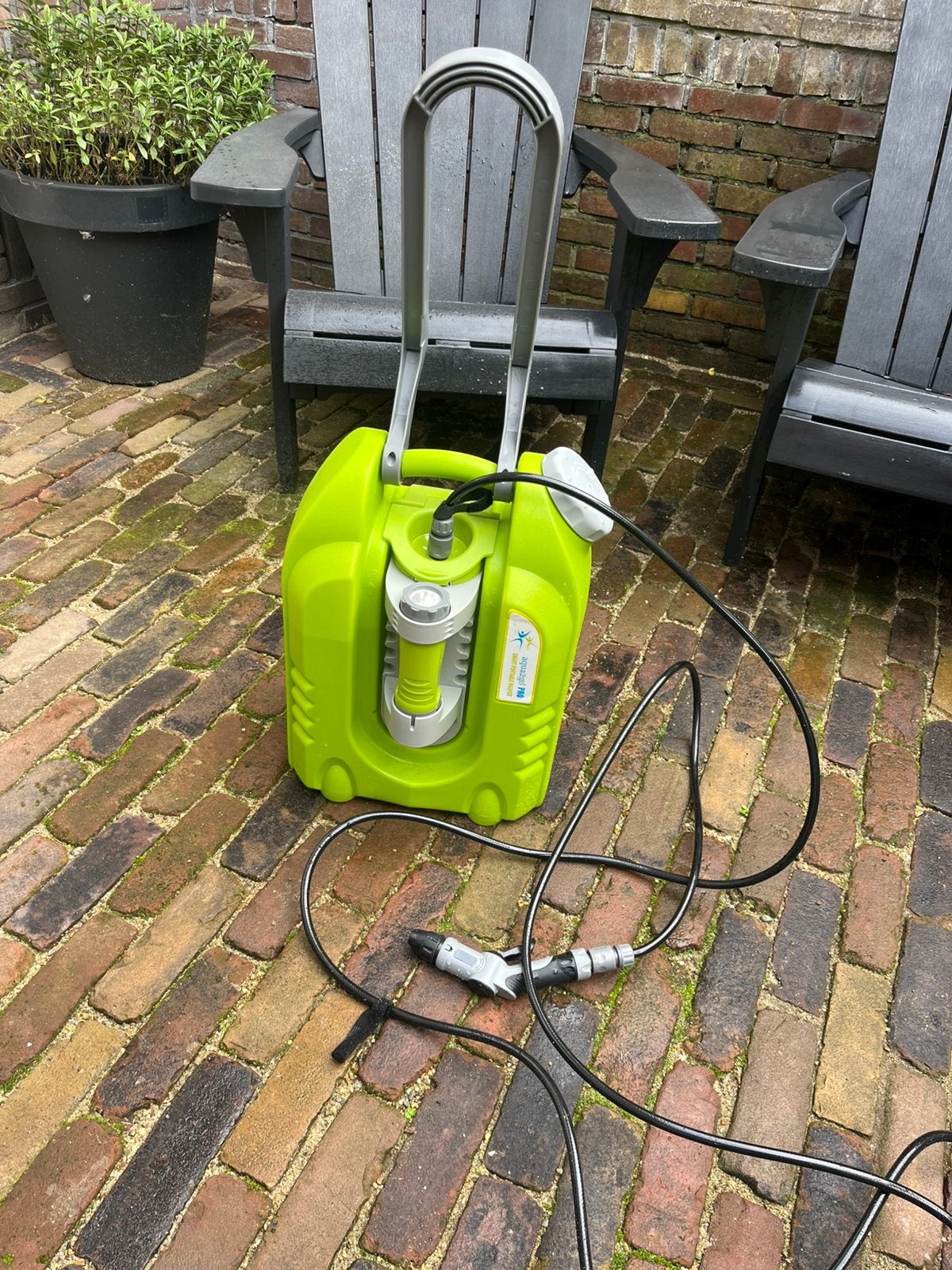 Mobiele waterspuit, Ophalen of Verzenden, Gebruikt