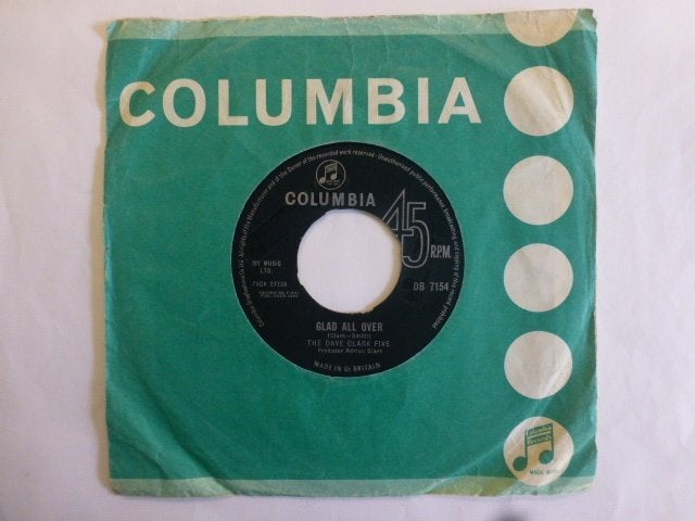 The Dave Clark Five. Glad all over. / I know you., Cd's en Dvd's, Ophalen of Verzenden, Gebruikt, Pop