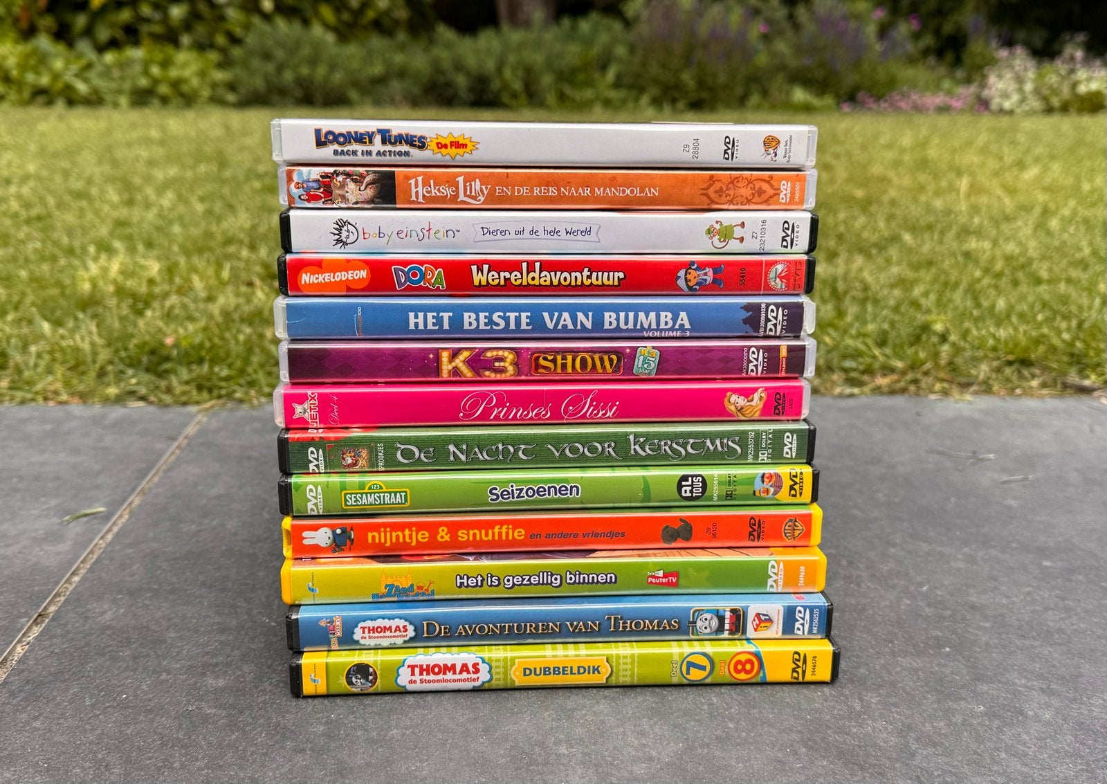 Set van diverse kinder DVD's - 13 stuks, Ophalen, Gebruikt, Alle leeftijden, Overige genres
