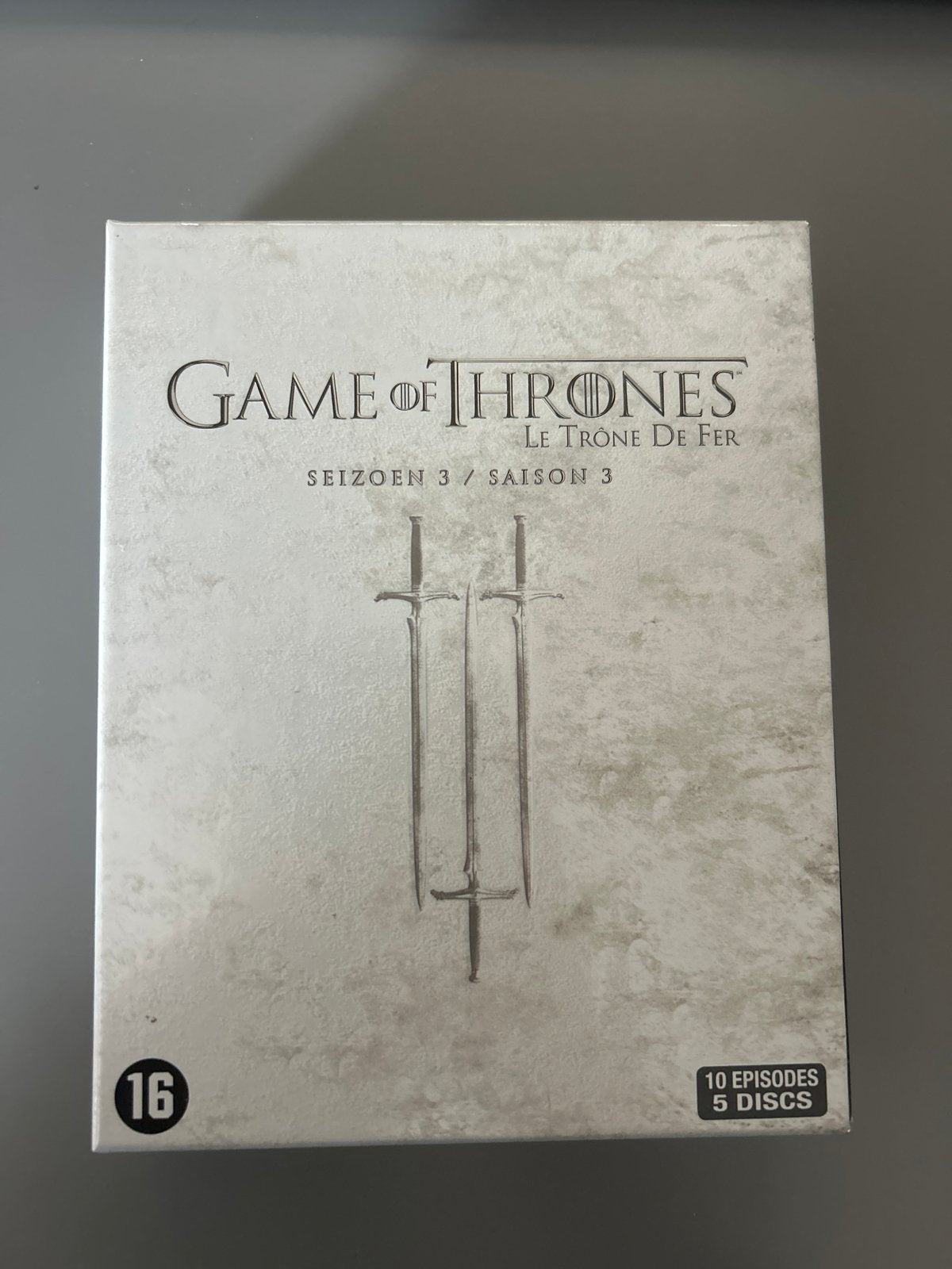 Game of Thrones Seizoen 3 - 5 Discs, Cd's en Dvd's, Dvd's | Tv en Series, Ophalen, Vanaf 16 jaar, Boxset, Science Fiction en Fantasy