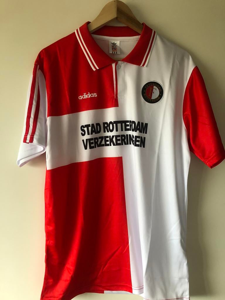 Feyenoord retro voetbalshirt maat L, Ophalen of Verzenden, Zo goed als nieuw, Shirt