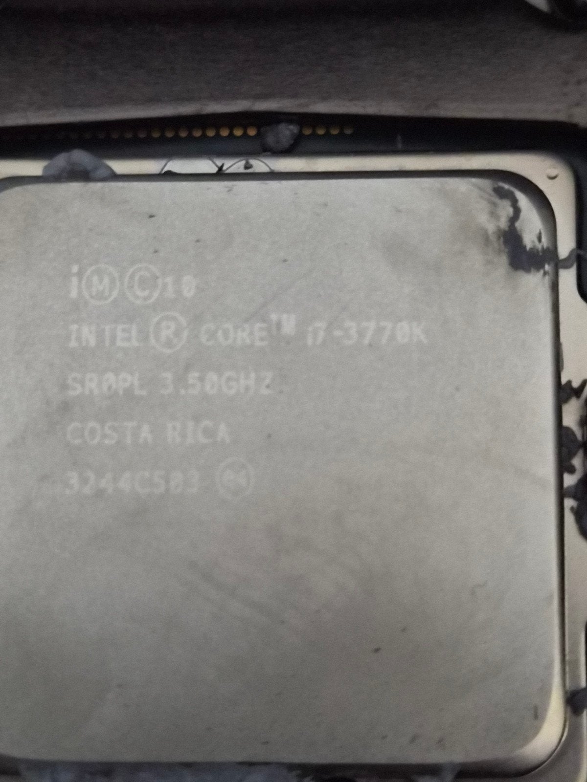 Gigabyte Z77X Moederbord met Intel i7 3770K Processor, Gebruikt, DDR3, Ophalen of Verzenden, LGA 1155