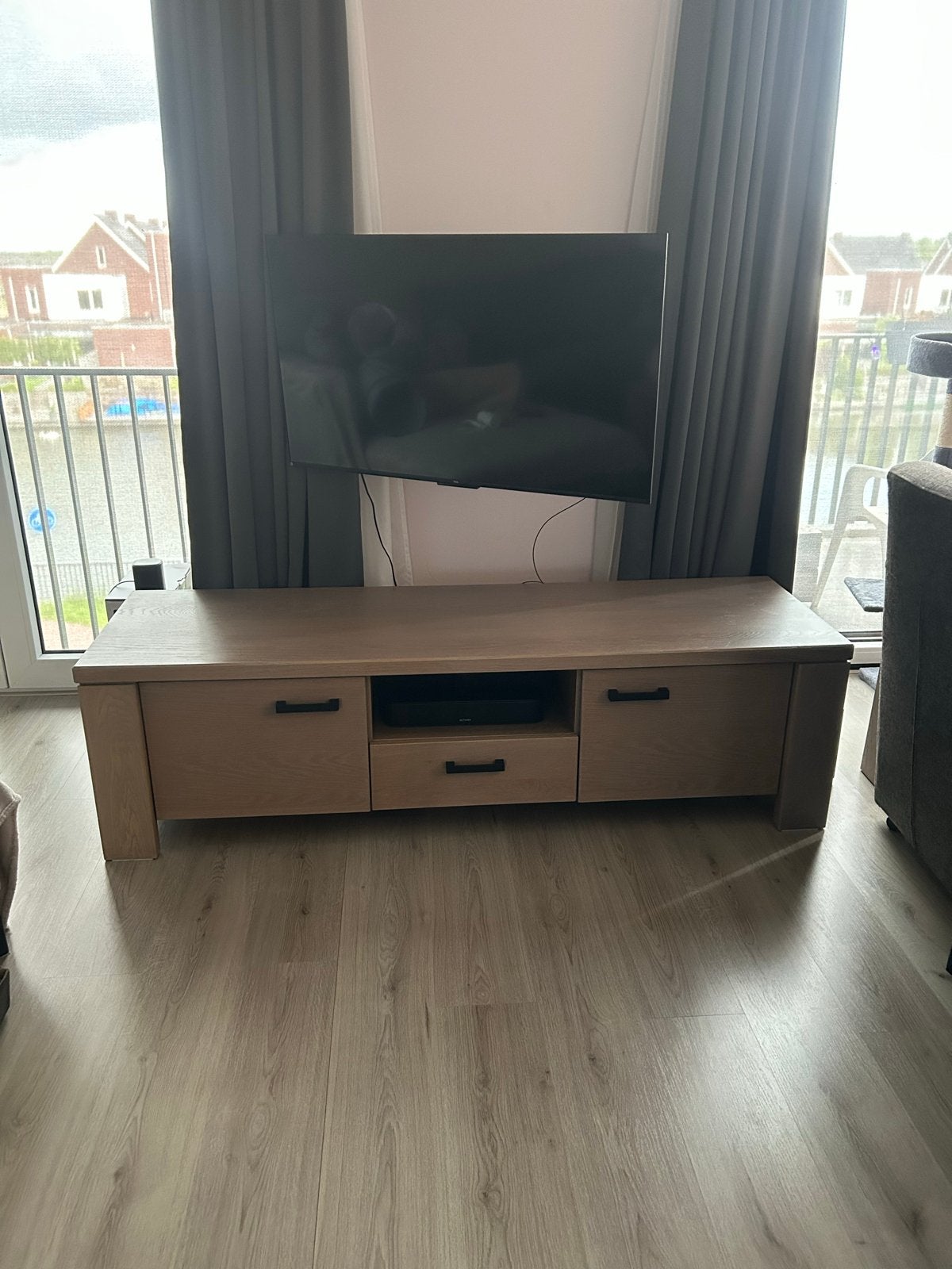 Complete Woonkamerset: TV-meubel, Eettafel, Salontafel, Kast, Ophalen, Gebruikt, 200 cm of meer, 150 tot 200 cm
