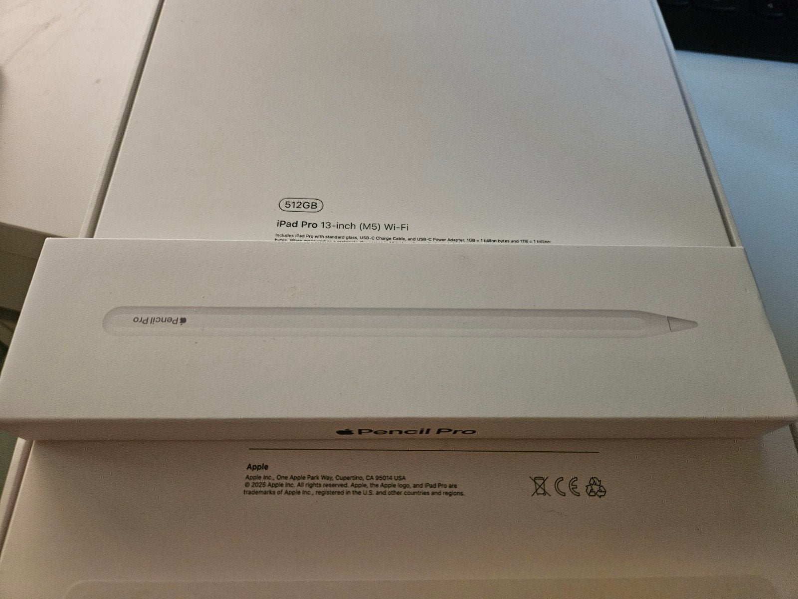 iPad Pro 13-inch (M5) Wi-Fi 512GB met Apple Pencil Pro, Computers en Software, Apple iPads, Ophalen, 13 inch of meer, Zo goed als nieuw