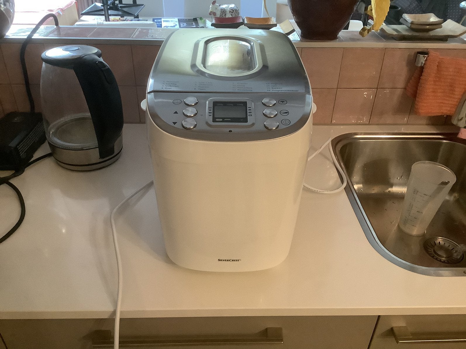 Broodbak machine SilverCrest., Huis en Inrichting, Ophalen, Zo goed als nieuw